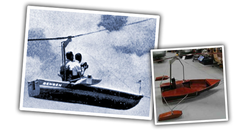 Illustration for article titled The Gyro-Boat Is Clearly The Coolest Way To Travel